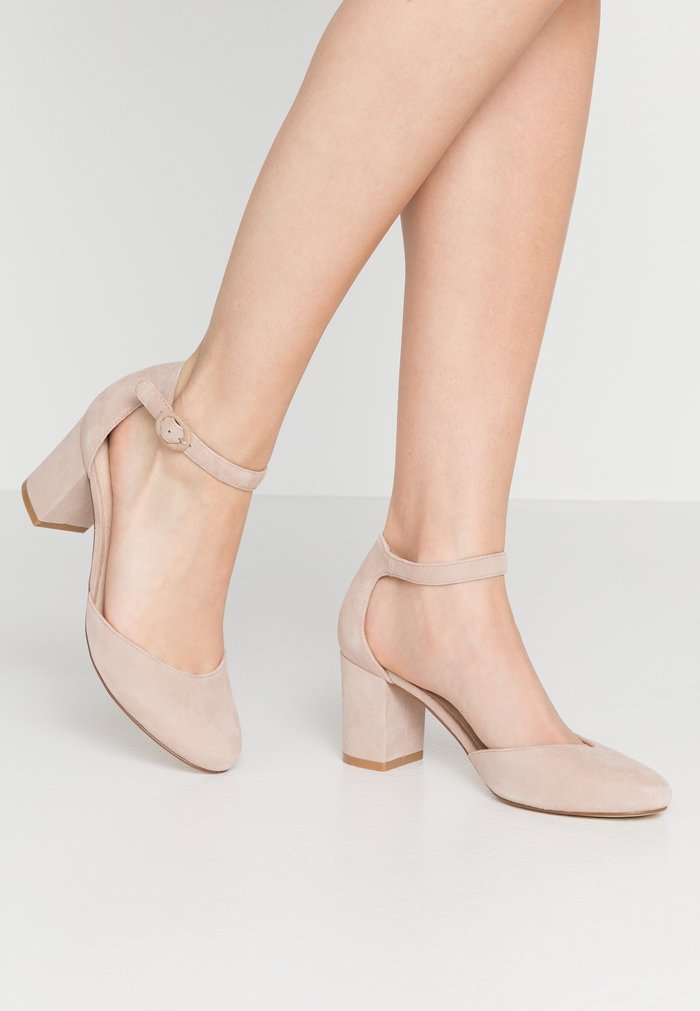 Talons Anna Field Block heel Boucle Beige Femme | IKN-5633157